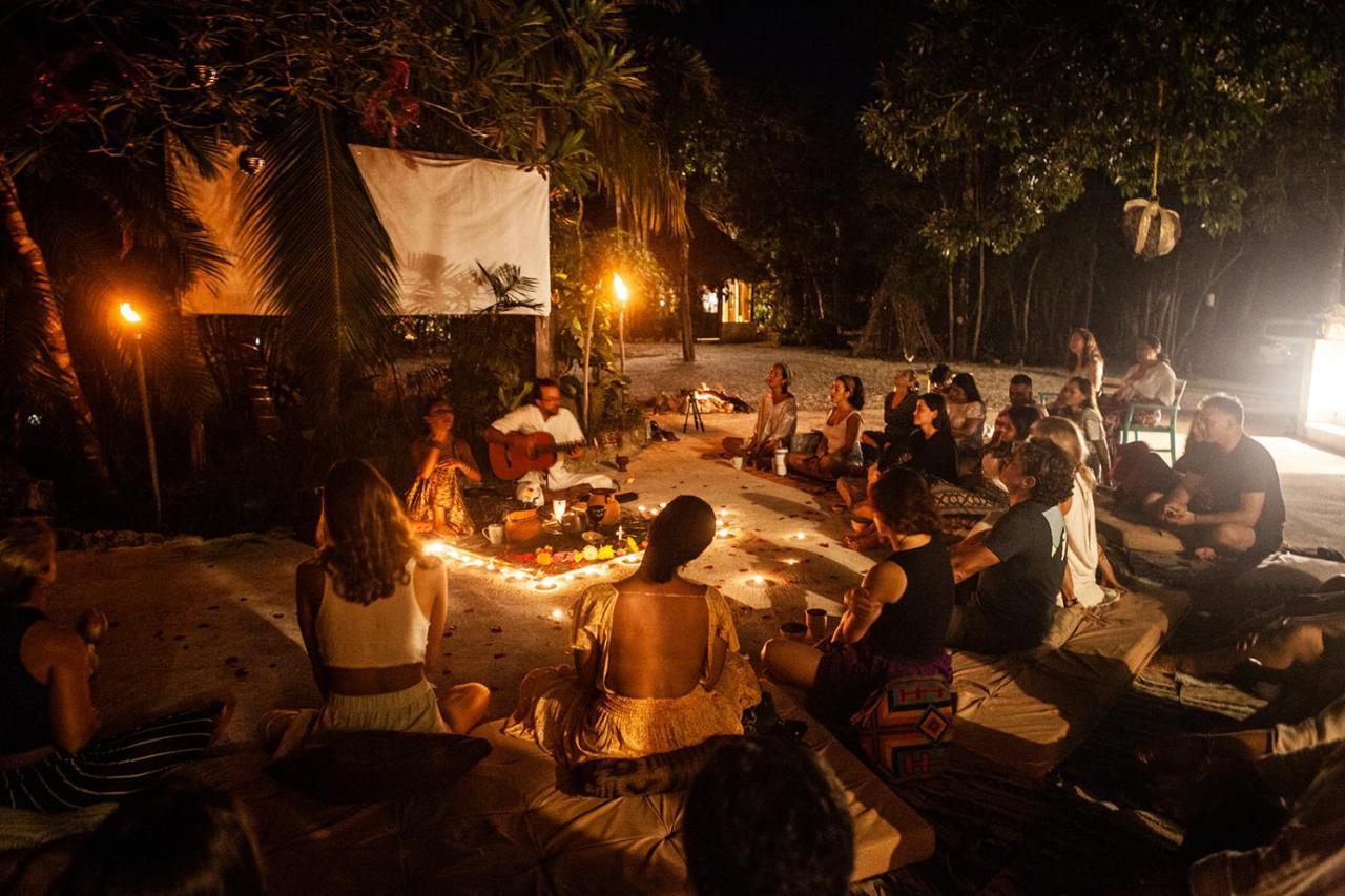 La Posada Del Agua Y Fuego Chemuyil Exteriör bild